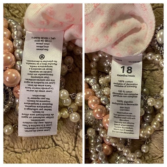 NWT!!👶Carter’s Baby Girls Print 5pk 18m onesies👶 - Picture 5 of 7